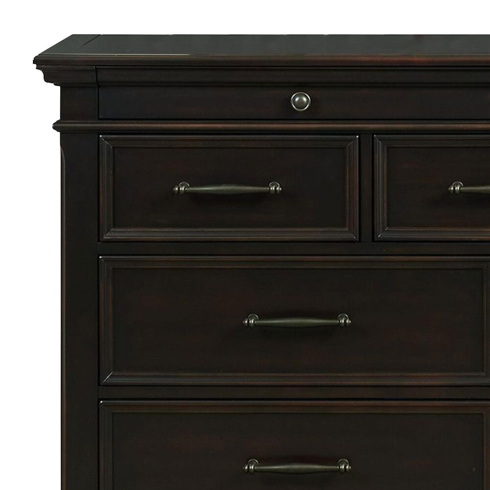 Mayberry Hill Slater 9-Drawer Dresser in Black, , large