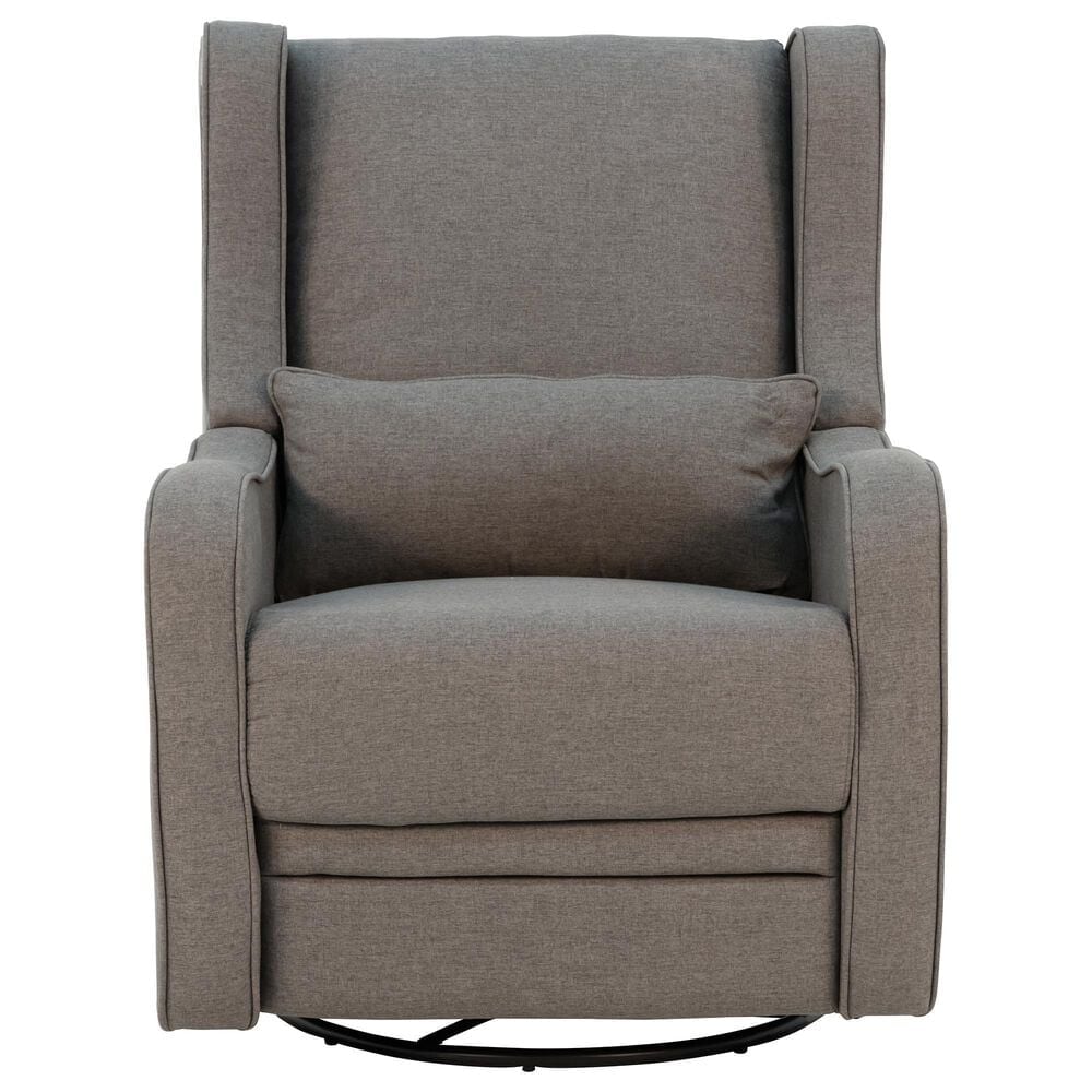 Eastern Shore Elsa Manual Swivel Glider in Harbor Gray, , large