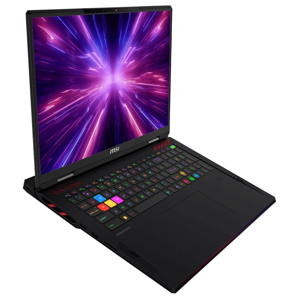 MSI 18&quot; Raider 18 HX AI A2XWJG Laptop | Intel Core Ultra 9-285HX - 64GB RAM - NVIDIA GeForce RTX 5090 - 2TB SSD in Core Black, , large