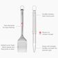 Joseph Joseph GrillOut 2-piece BBQ Turner and Tongs Set in Stainless Steel, , large