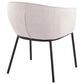 Lumisource Ashland Chair in Cream/Black, , large