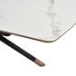 Blue River Alora Extendable Dining Table in Black, Copper, Light Grey and Walnut - Table Only, , large