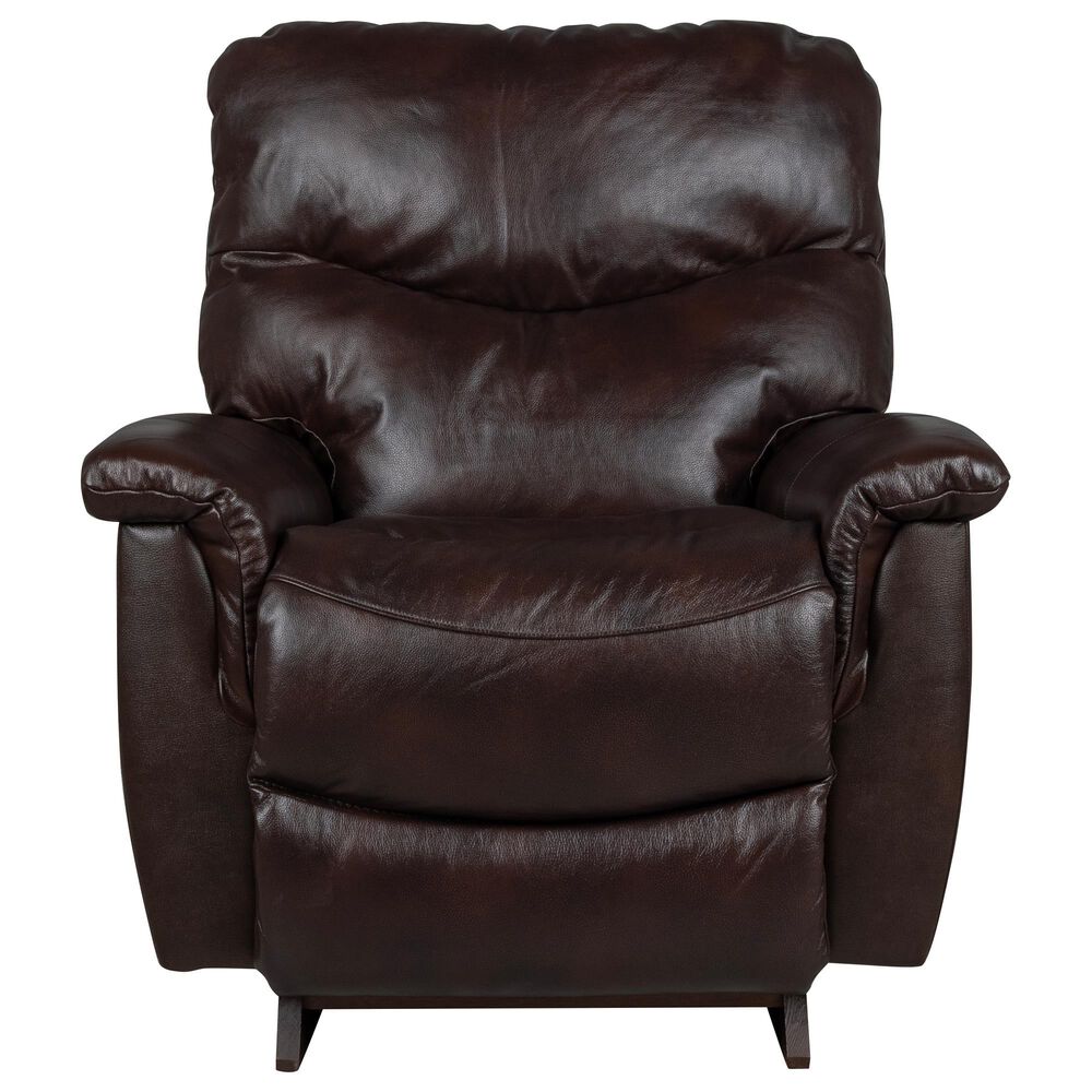 La-Z-Boy James Power Rocking Recliner with Swivel Base in Yellowstone Walnut, , large