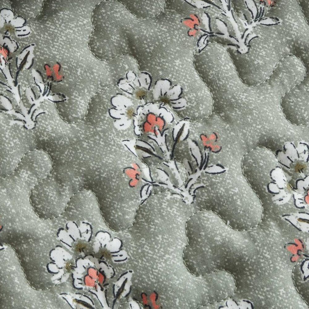 Hampton Park Linwood 3-Piece Queen Quilt Set in Sage Green, , large