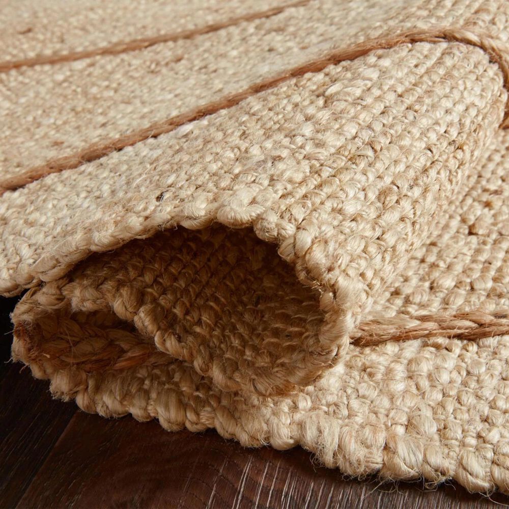 Loloi II Bodhi BOD-02 2&#39;6&quot; x 7&#39;6&quot; Ivory and Natural Runner, , large