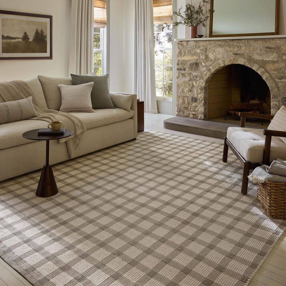 Magnolia Home Ryder Stone and Ivory 3&#39;6&quot; x 5&#39;6&quot; Area Rug, , large