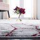 Safavieh Craft CFT877S 10" Square Grey and Wine Area Rug, , large