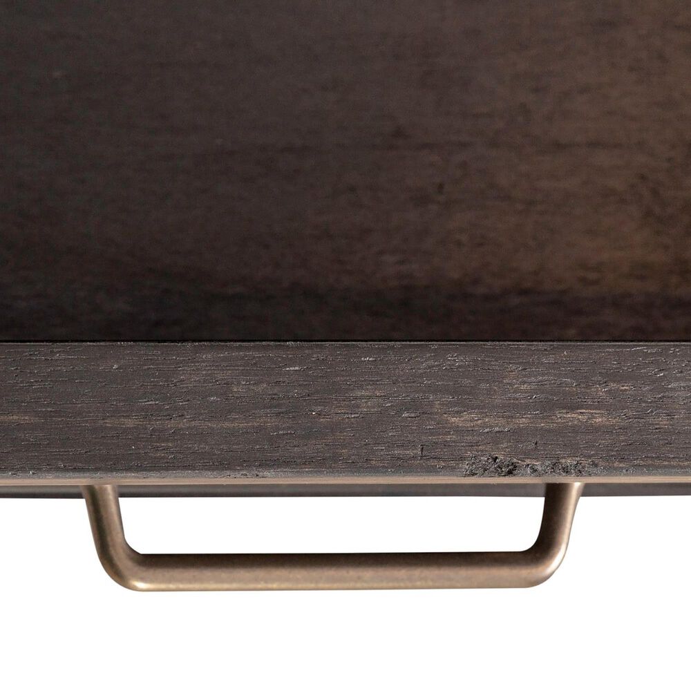 Belle Furnishings Mill Creek 1-Drawer End Table in Peppercorn, , large