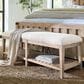Hooker Furniture Vineyard Row Bedroom Bench in Sonoma, , large