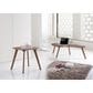 Golden Wave Furniture Simplicity End Table in Walnut Brown, , large