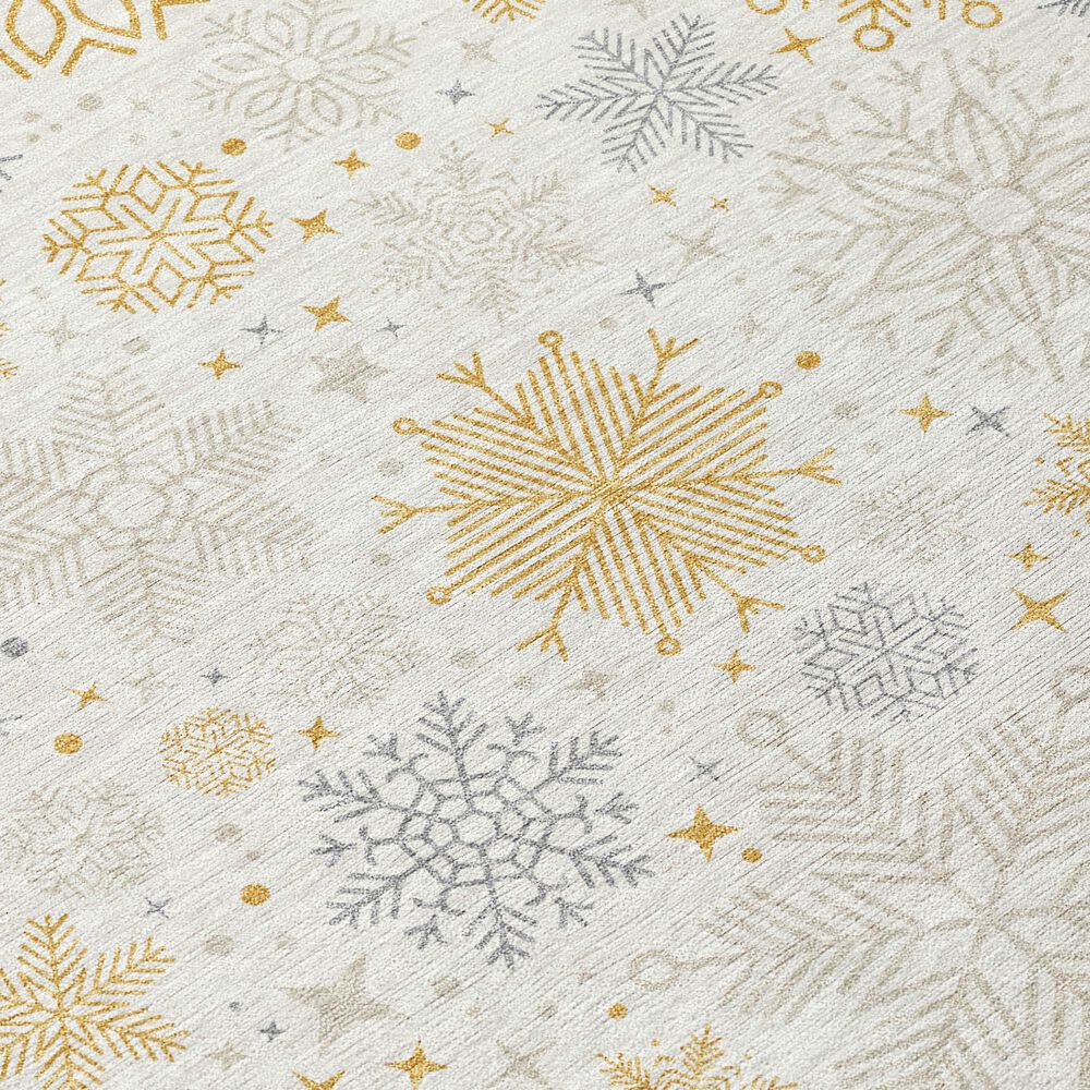 Dalyn Rug Company Wonderland WN31 2&#39;3&quot; x 7&#39;6&quot; Ivory Indoor/Outdoor Runner, , large