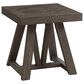 Hawthorne Furniture Hearst Square End Table in Reclaimed Chevron, , large