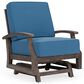 Lloyd Flanders Frontier Outdoor Spring Rocker Lounge Chair in Bamboo Bay Sky, , large