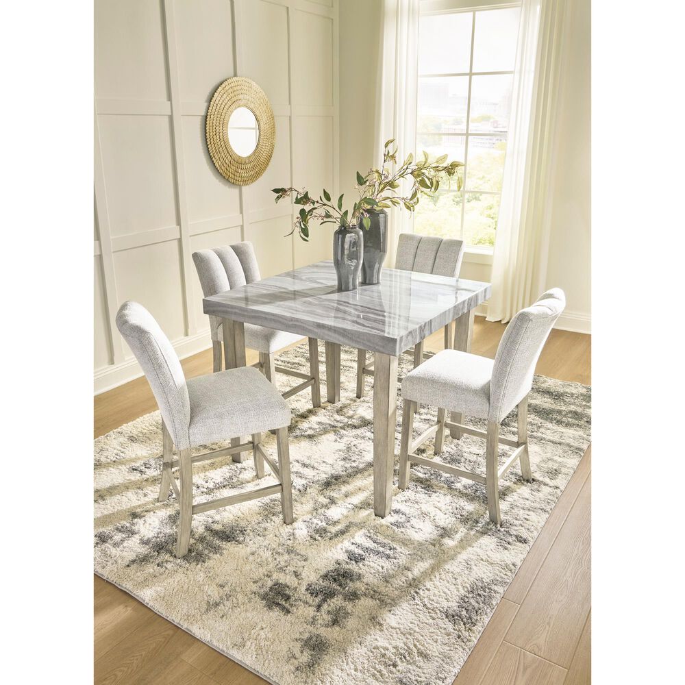 Ashley Larawyn Upholstered Barstool in Bisque, , large