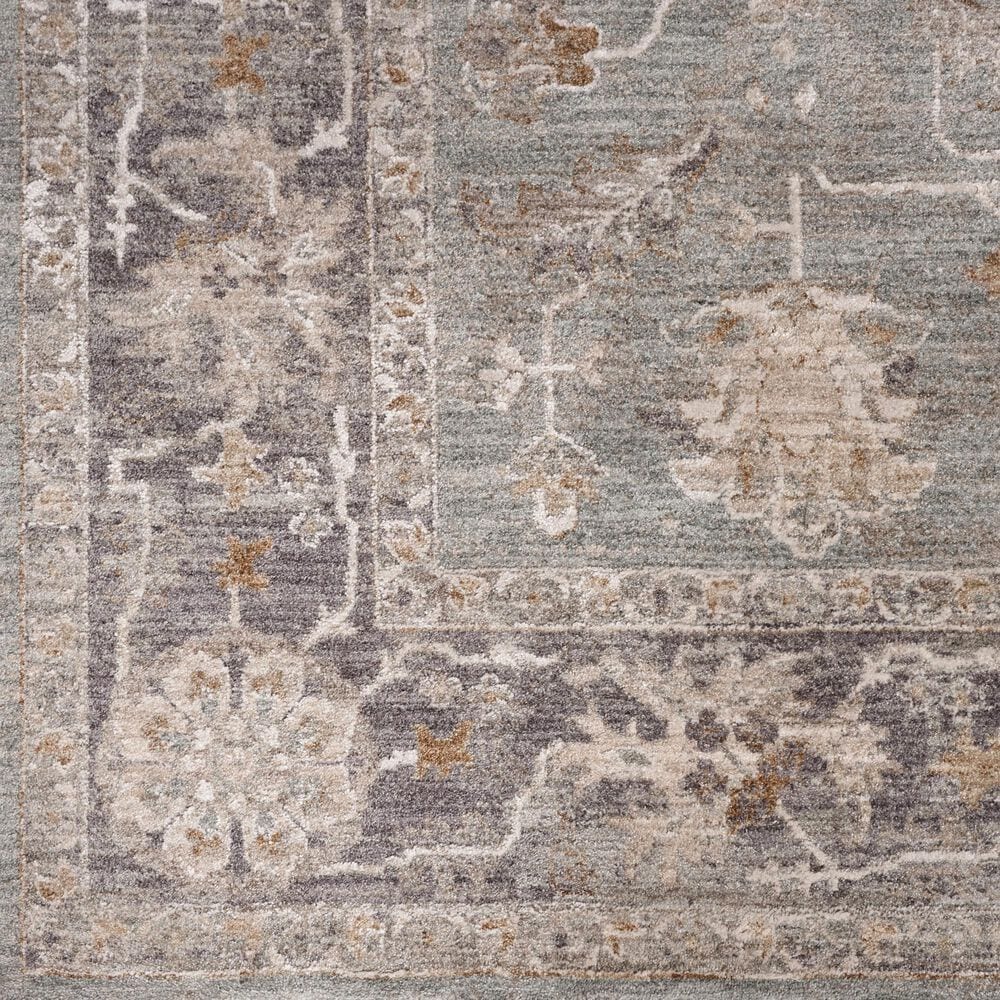 Nourison Infinite Blue and Ivory 5'3" x 7'8" Area Rug, , large