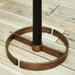 Ashley Amadell Floor Lamp in Black and Gold, , large