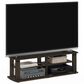 HOMLUX 43.3" Modern Entertainment Center TV Stand in Dark Brown, , large