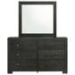 Mayberry Hill Allan 4-Piece Twin Platform Bedroom Set in Black, , large