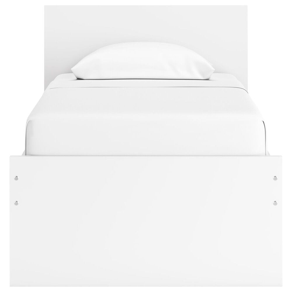 Ashley Onita Twin Platform Bed in White, , large