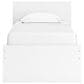 Ashley Onita Twin Platform Bed in White, , large