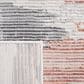 Safavieh Invista 8" x 10" Light Grey and Rust Area Rug, , large