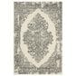 Magnolia Home Annie ANN-02 8"6" x 12" White and Black Area Rug, , large