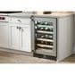 Perlick Signature 5.2 Cu. Ft. Indoor Dual-Zone Wine Center with Right Hinge Glass Door in Stainless Steel, , large