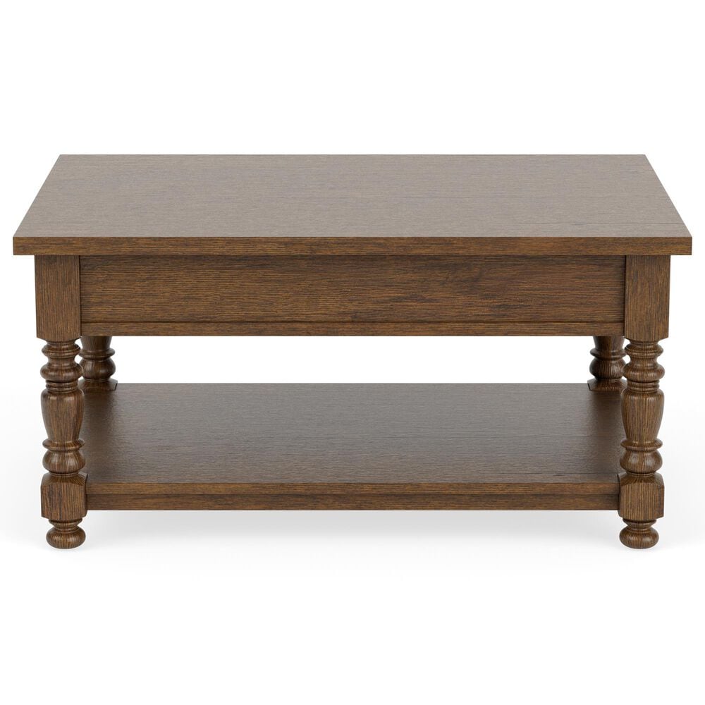 Riverside Furniture Eastlake Lift Top Cocktail Table in Whiskey Oak, , large