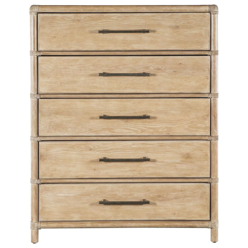Hooker Furniture Retreat 5-Piece King Bedroom Set in Dune, , large