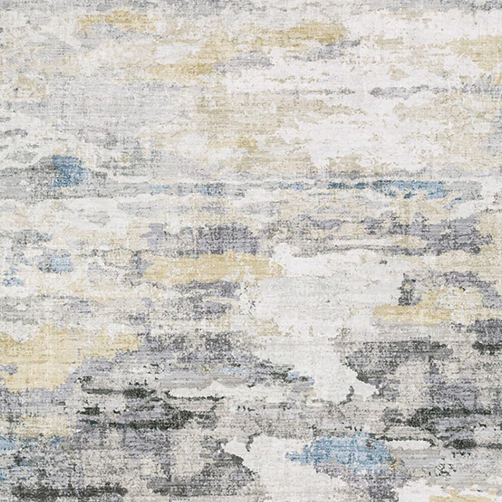 Oriental Weavers Malibu MAL01 5&#39; x 7&#39; Ivory and Grey Area Rug, , large