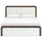 Ashley Kendanport King Bed with Dresser and Nightstand in Brown and White, , large