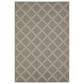Oriental Weavers Caicos CA02N 6"7" x 9"2" Grey Area Rug, , large