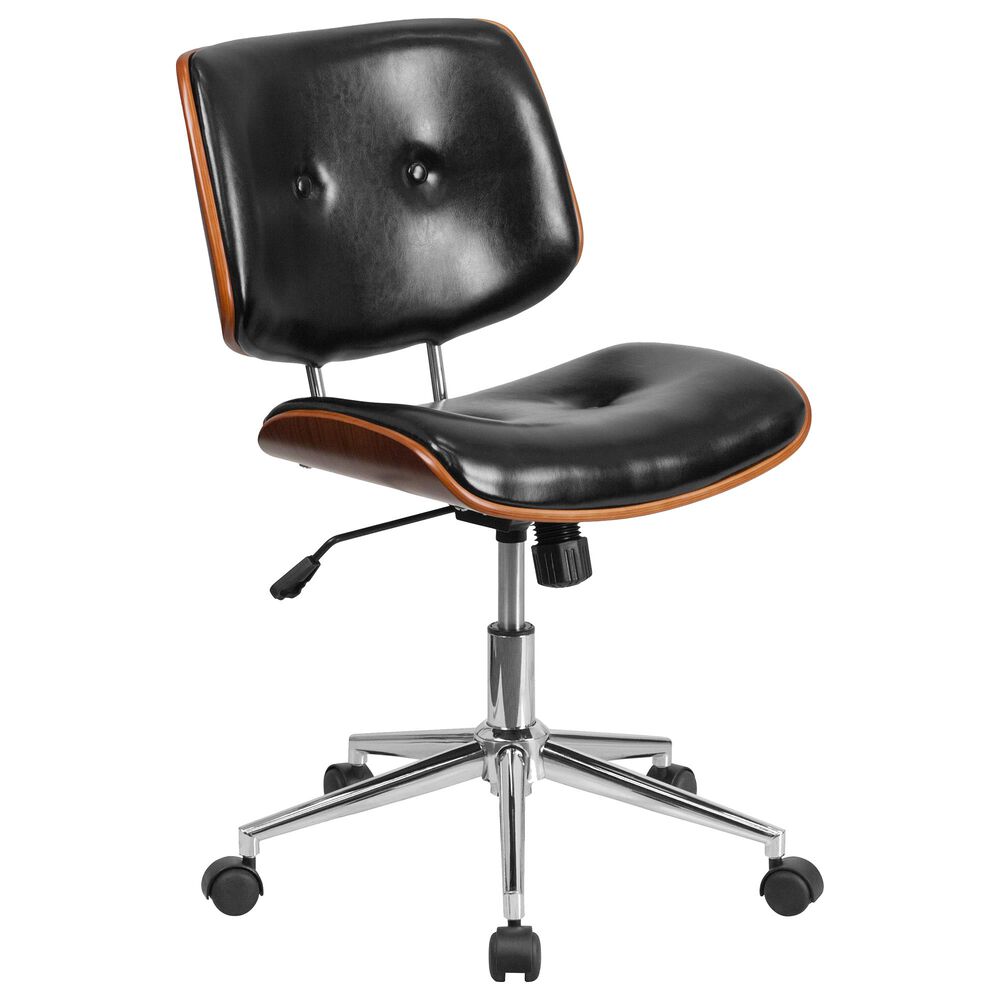 Flash Furniture Swivel Task Chair in Black, , large