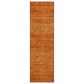 Dalyn Rug Company Soft Essentials Solid Orange 2"3" x 7"6" Indoor/Outdoor Runner, , large