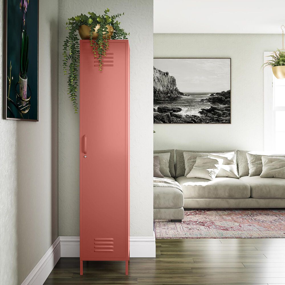 DHP Mission District Locker Storage Cabinet in Terracotta, , large