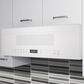 GE Profile 1.2 Cu. Ft. Over-the-Range Low Profile Sensor Microwave Oven in White, , large