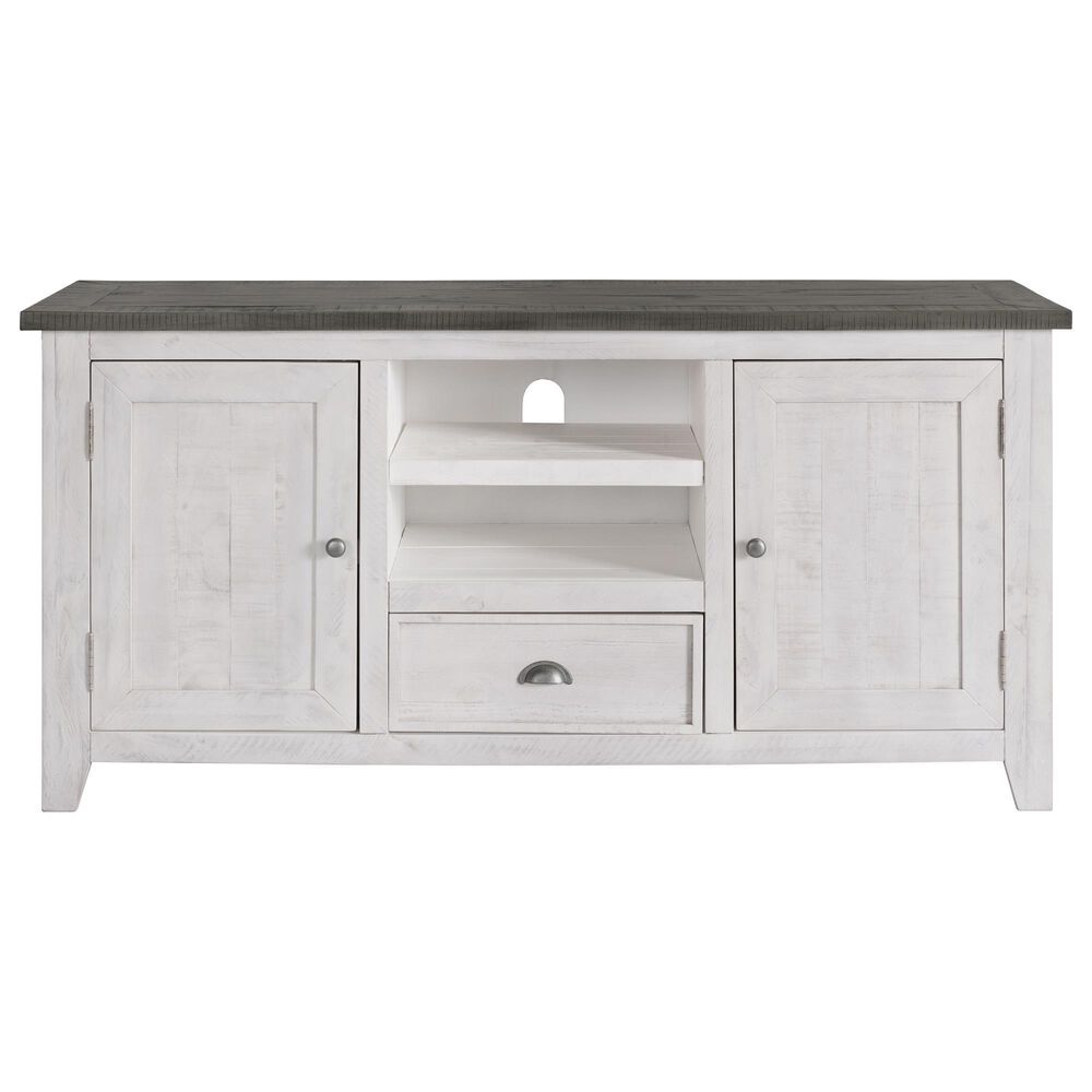 Martin Svensson Home Monterey TV Stand in White/Grey, , large