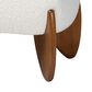 Baxton Studio Vinicio Accent Bench in Cream, , large
