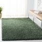 Safavieh August Shag 4" x 6" Green Area Rug, , large