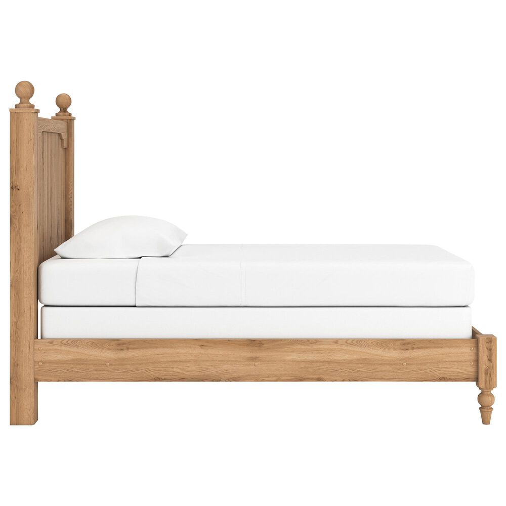 Ashley Aleaport Twin Panel Bed in Warm Brown, , large