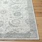 Surya Dresden White, Medium Gray, Gray, Light Slate, Denim and Mustard 2"7" x 7"3" Runner, , large