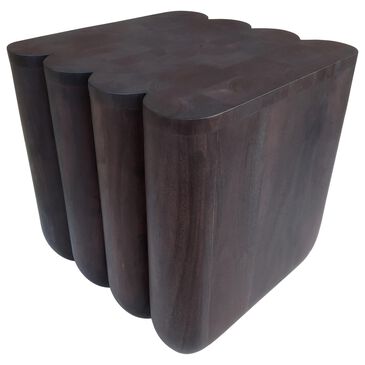 Moe"s Home Collection Punyo Punyo Accent Table in Espresso Brown, , large