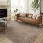 Angela Rose Blake 4" x 5"7" Taupe and Blue Area Rug, , large
