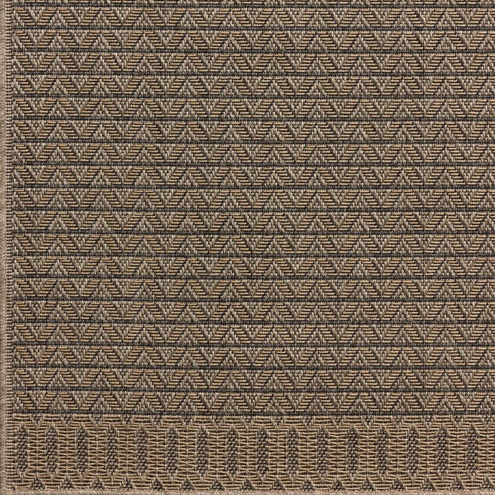 Loloi II Providence 5&#39; x 7&#39;7&quot; Natural and Graphite Indoor/Outdoor Area Rug, , large
