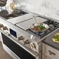 Monogram 36" Dual-Fuel Professional Range with 4 Burners and Griddle in Stainless Steel, , large