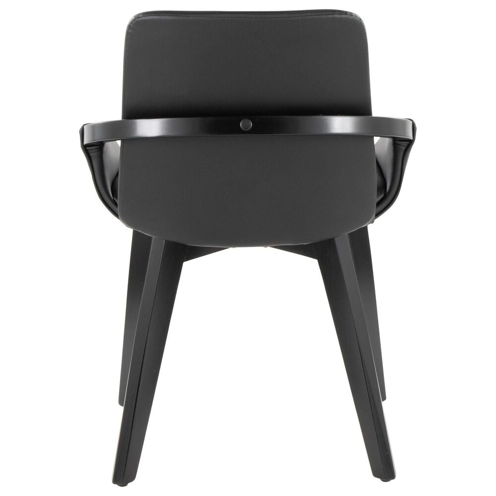 Lumisource Cosmo Arm Chair in Black, , large