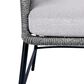Blue River Koala and Calica 5-Piece Patio Dining Set in Black, Gray and Dark Eucalyptus, , large