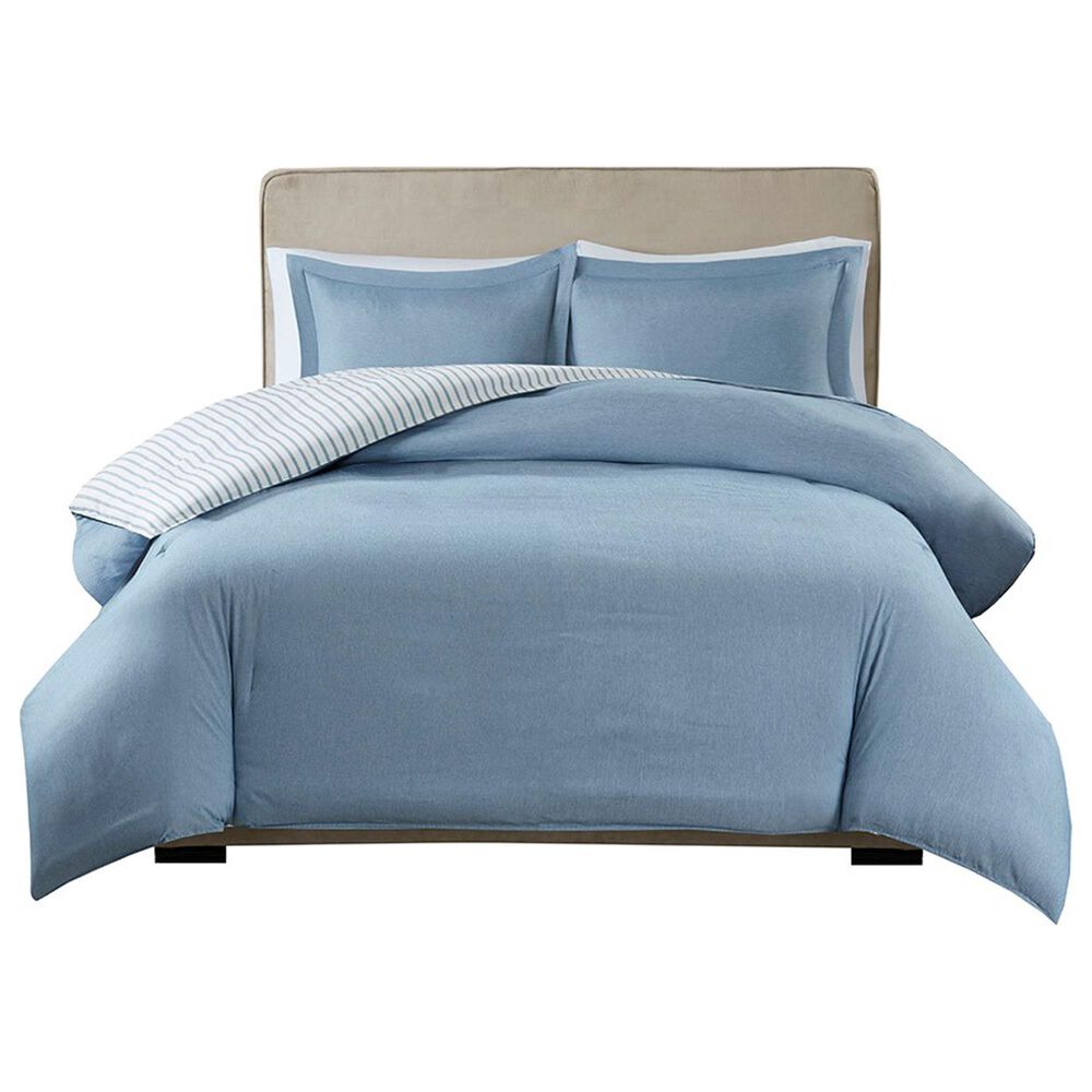 Hampton Park Hayden 2-Piece Twin Duvet Cover Set in Blue, , large
