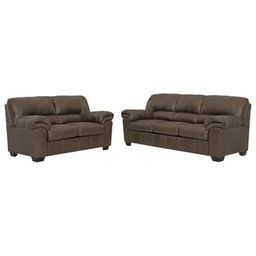 Ashley Bladen Stationary Sofa and Loveseat Set in Coffee, , large