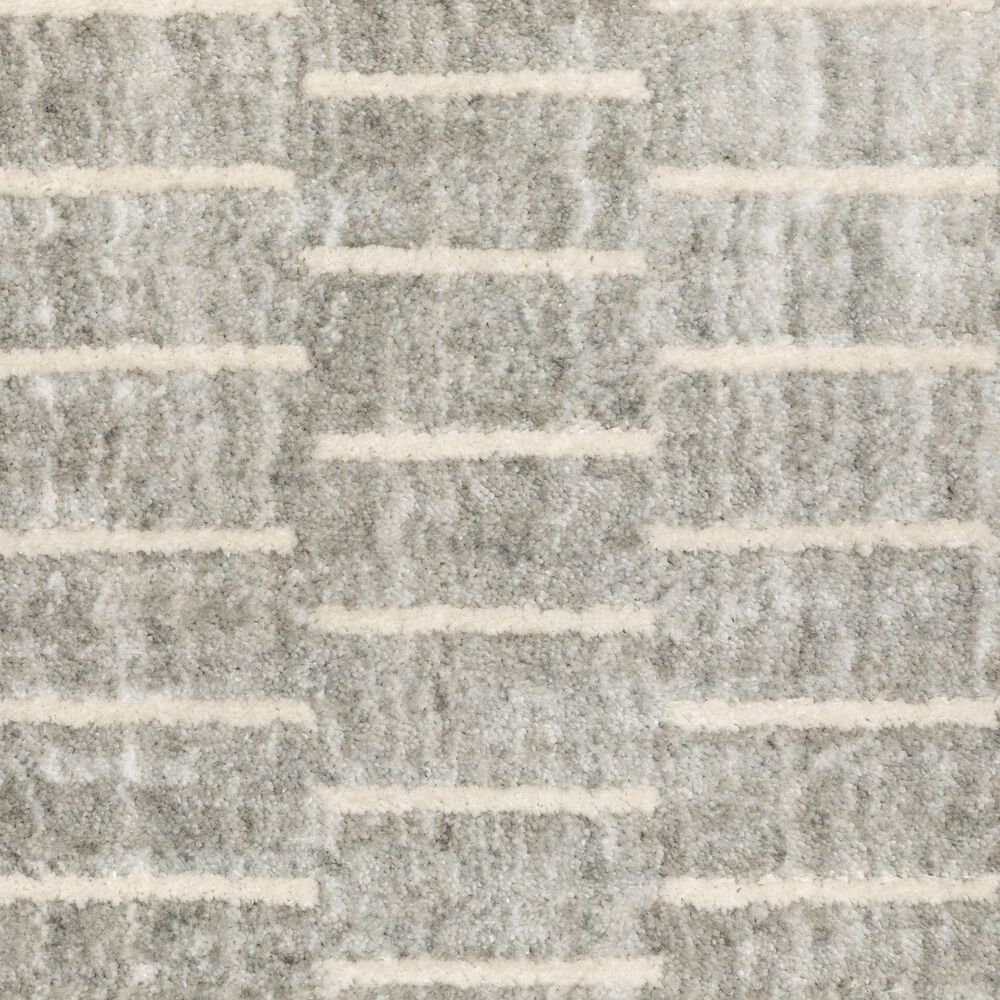 Oriental Weavers Oliver OLV01 Grey and Beige 7'10" x 10'10" Area Rug, , large